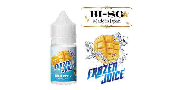 BI-SO オリジナルラインナップ FROZEN JUICE マンゴーメンソール 30ml