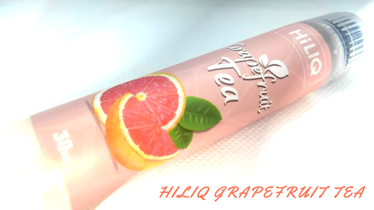【レビュー】HiLIQ GRAPEFRUIT TEA（グレープフルーツティー）を吸ってみた！